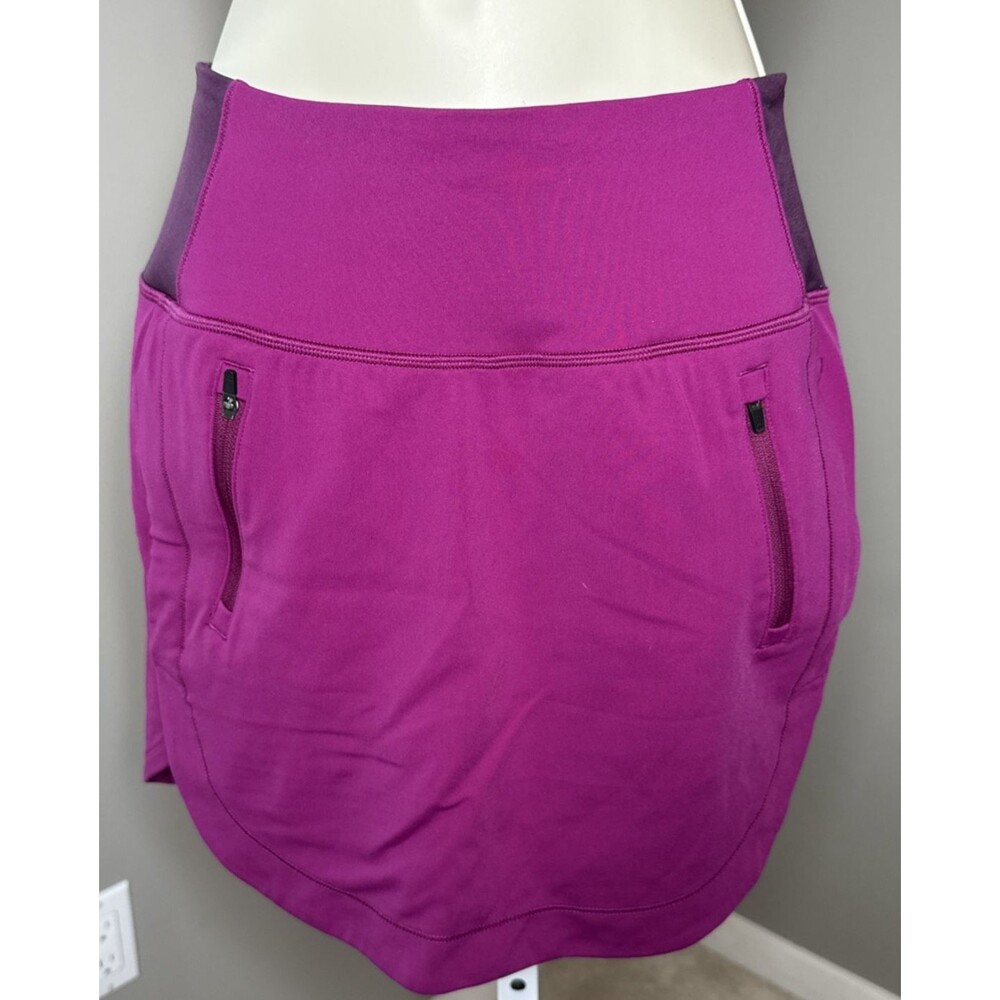 ATHLETA Skort Women XS Fairway Golf 16" Pickleball Tennis Magenta Pink XS